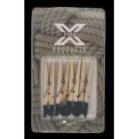 X-CITE RUBBER TIPPED PEGS BLACK